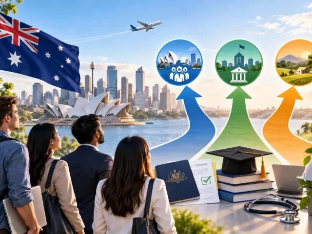 Australian PR Pathways in 2026: Understanding 189, 190 and 491 Visas